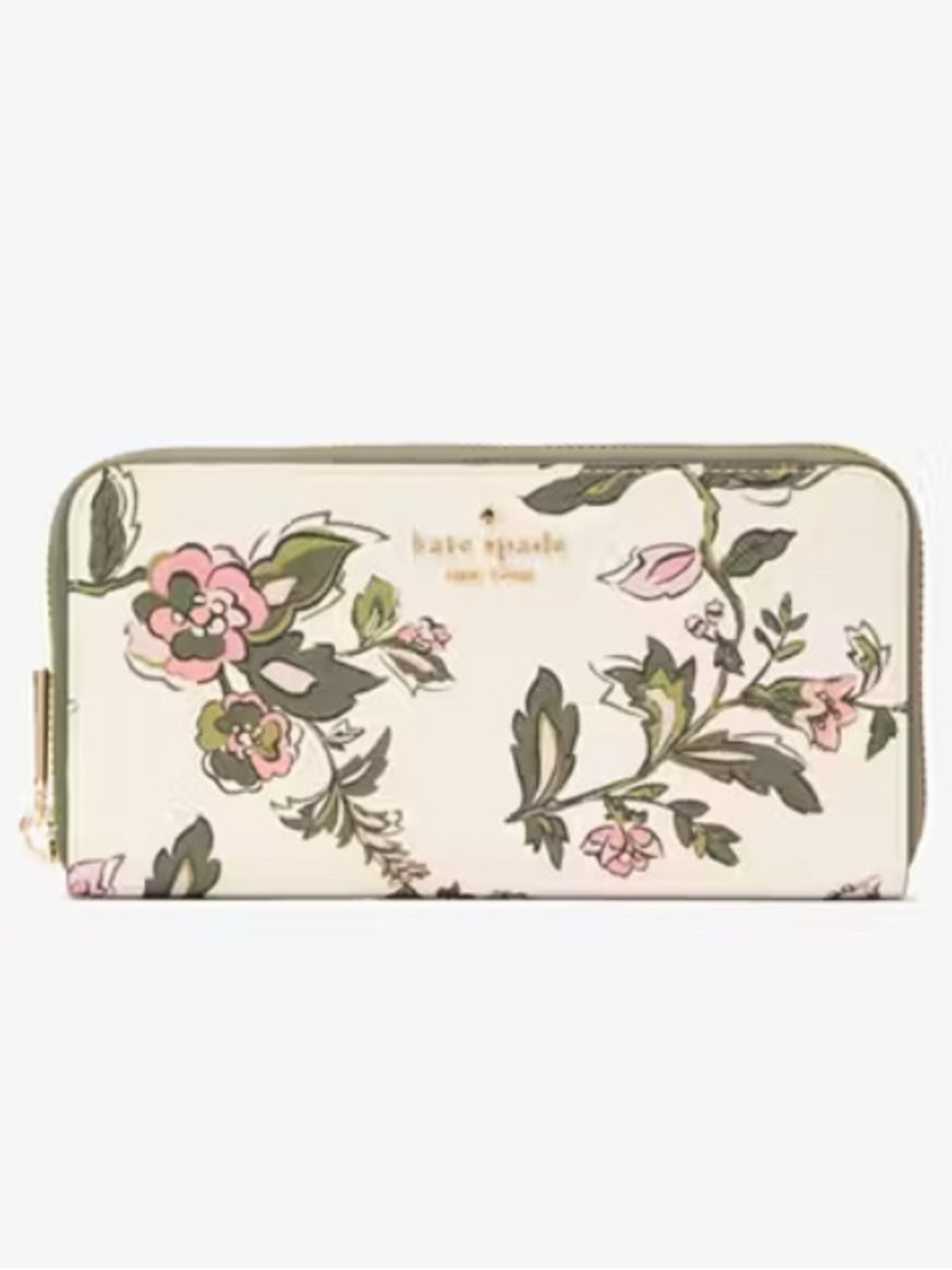Kate Spade Madison Floral Long Continental Wallet - Forest Blooms